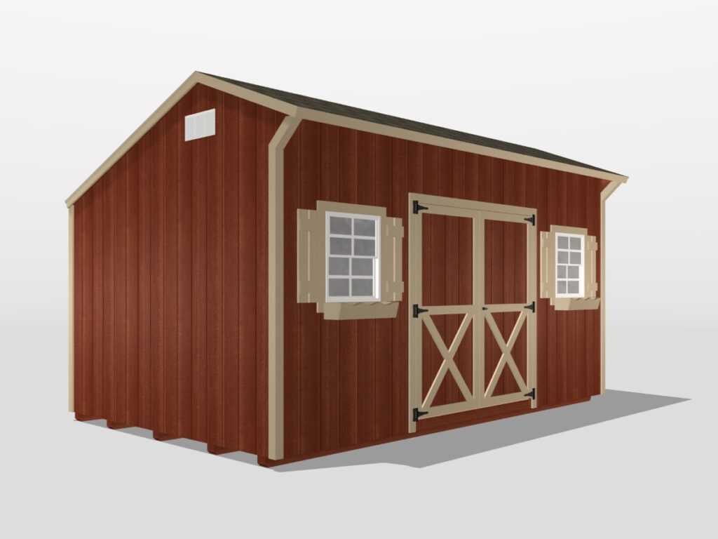 Quaker Style Shed