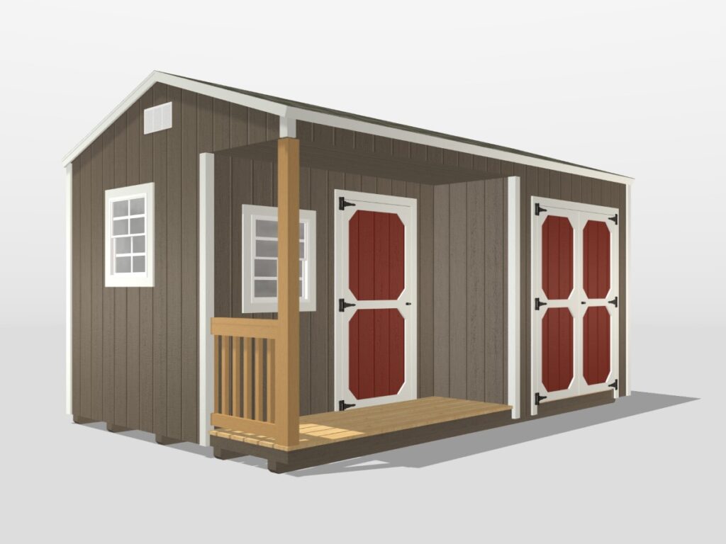 Carriage Style Shed